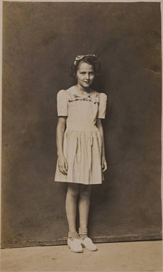 Standing Girl with Hunched Shoulders