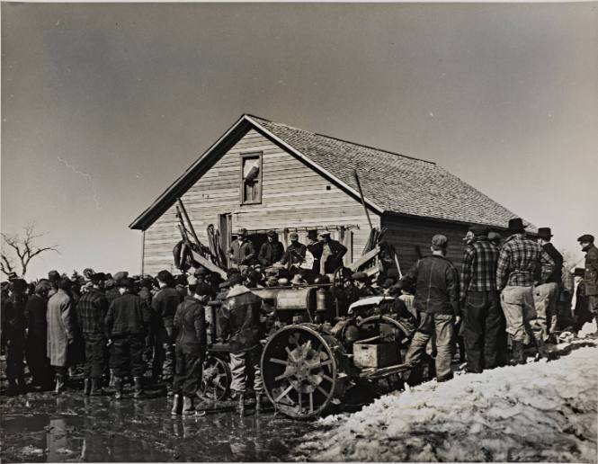 Farmers at  Auction
