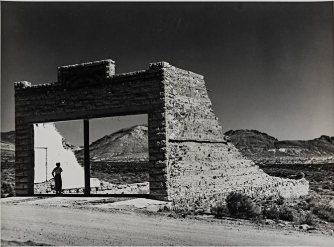 A Ghost Town, Rhyolite, Nevada