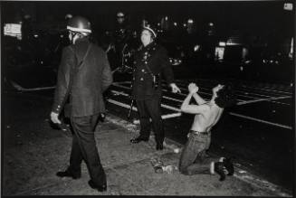 New Year's Eve, "Arrest me, arrest me," the man was pleading