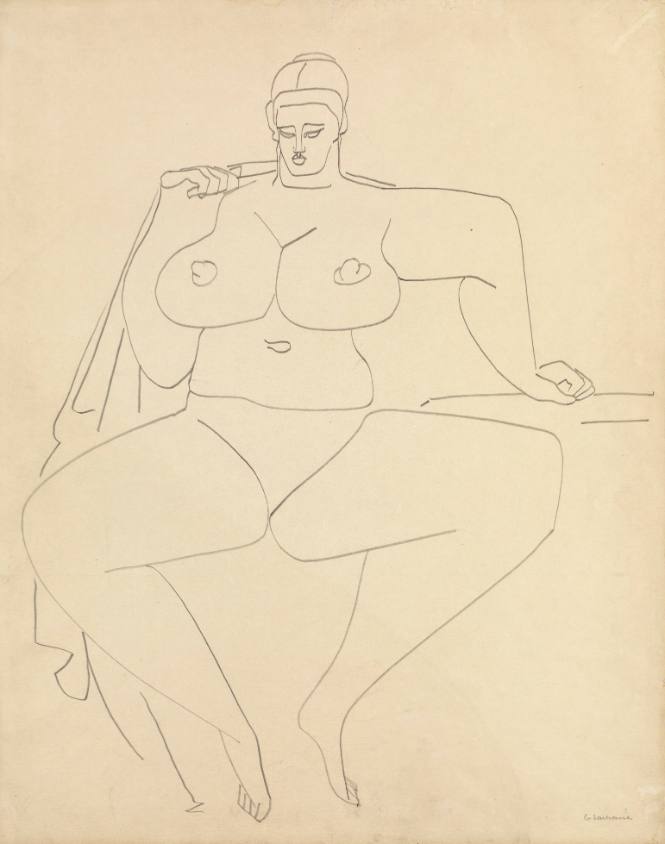 Seated Nude