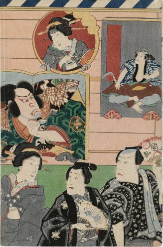 Kabuki Picture Signboards and Actors