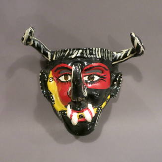 Devil dancing mask