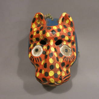 Jaguar dancing mask