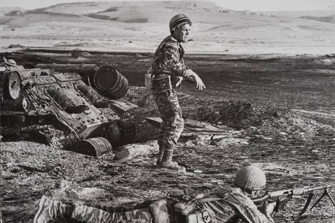 Israeli Soldiers in the Sinai Desert, Israel