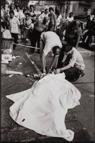 A Thirty-year Old Woman of Two Children Committed Suicide by Jumping from the Roof of her Tenement Building. Clutched in Her Hand was a Syringe of Drugs, 9th Police Precinct, Homicide Task Force Under Detective Sgt. Gerald McQueen (the real Kojak), New York City