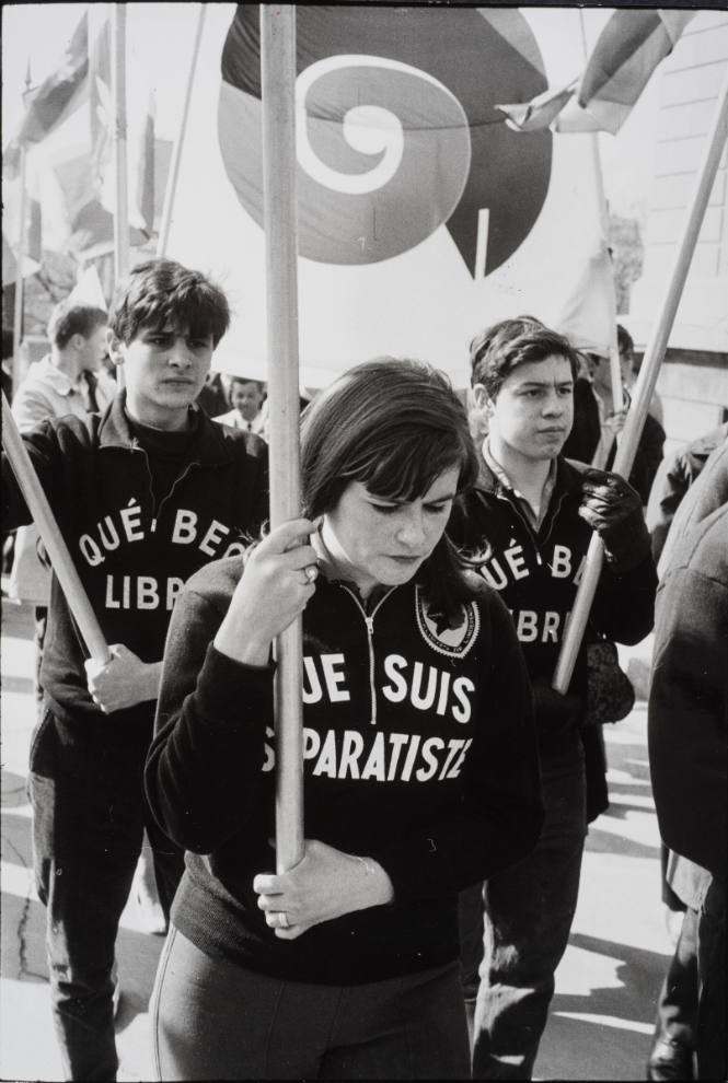 Separatists in Protest, Quebec