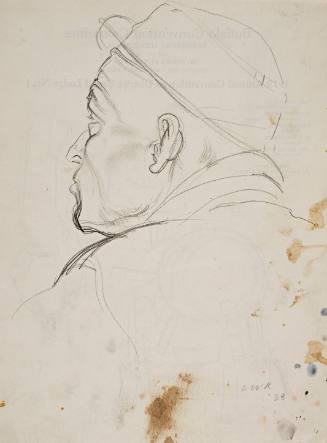 Study of Back of Man