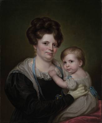 Elizabeth Borden Collins and Daughter Phebe