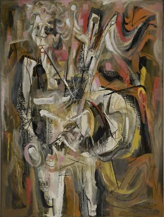 Man with Bagpipes (Self-Portrait)