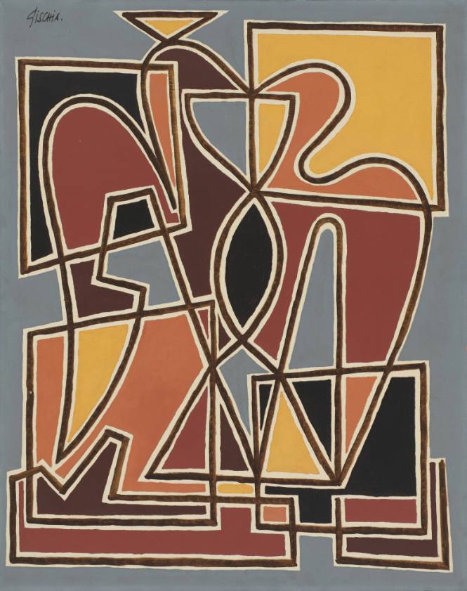 Untitled (Abstract composition)