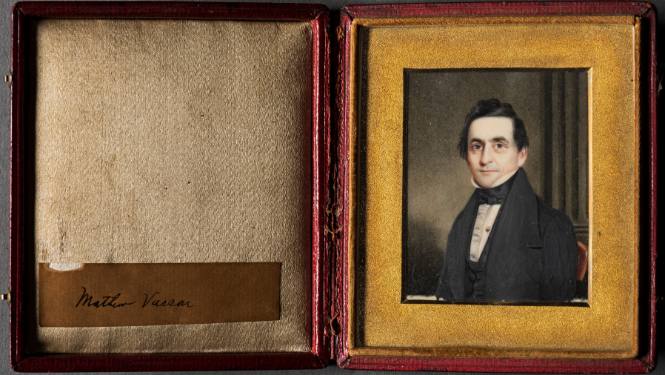 Miniature Portrait of Matthew Vassar
