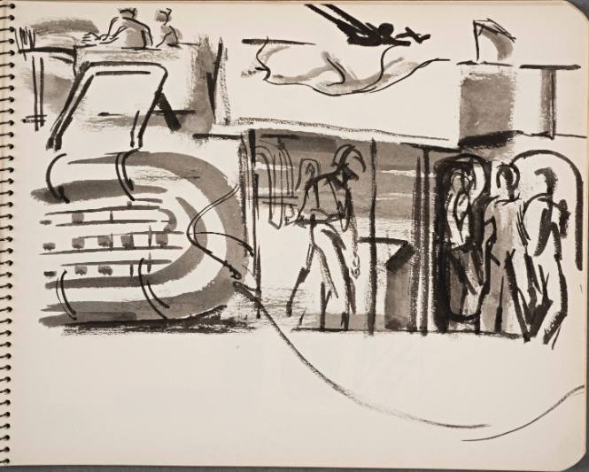 Naval Base Sketchbook (page 5)