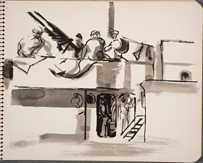 Naval Base Sketchbook (page 6)