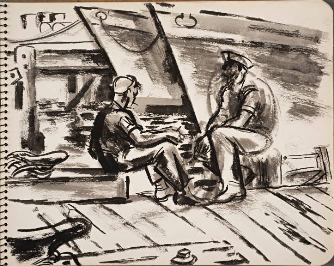 Naval Base Sketchbook (page 8)