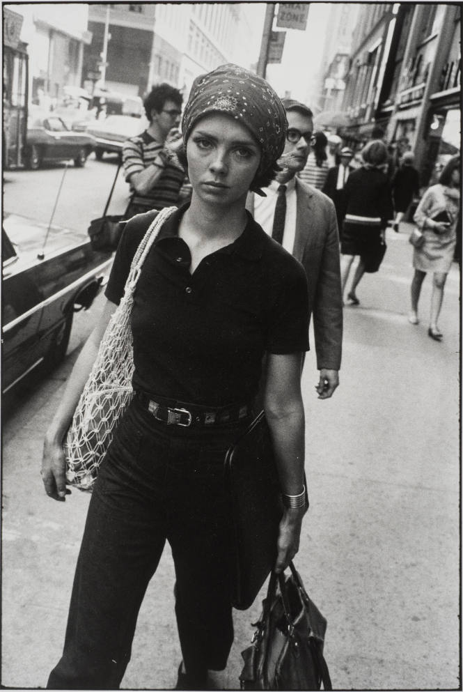 Untitled, from Women are Beautiful [Young Woman in Black with Bandana]