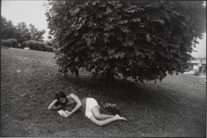 Untitled, from Women are Beautiful [Reclining Young Woman Reading]