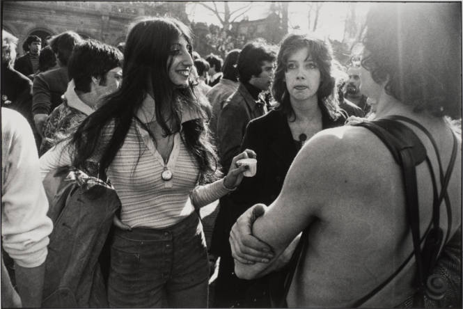 Untitled, from Women are Beautiful [Smiling Young Woman with Paper Cup]