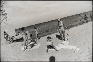 Untitled, from Women are Beautiful [Women and Children at the Beach]