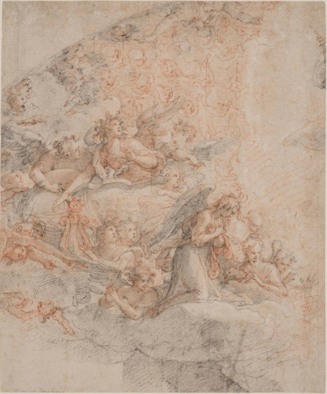 Study for the Apse of Santa Maria Annunziata, Rome