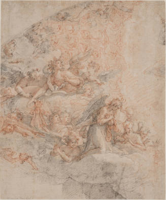 Study for the Apse of Santa Maria Annunziata, Rome