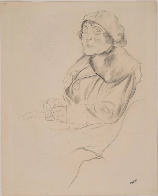 Portrait of Seated Woman