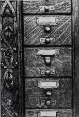 Card Catalogue Drawers, Library of the College of Physicians of Philadelphia, From 'Bones & Bell Jars: Photography of the Mutter Museum Collection'