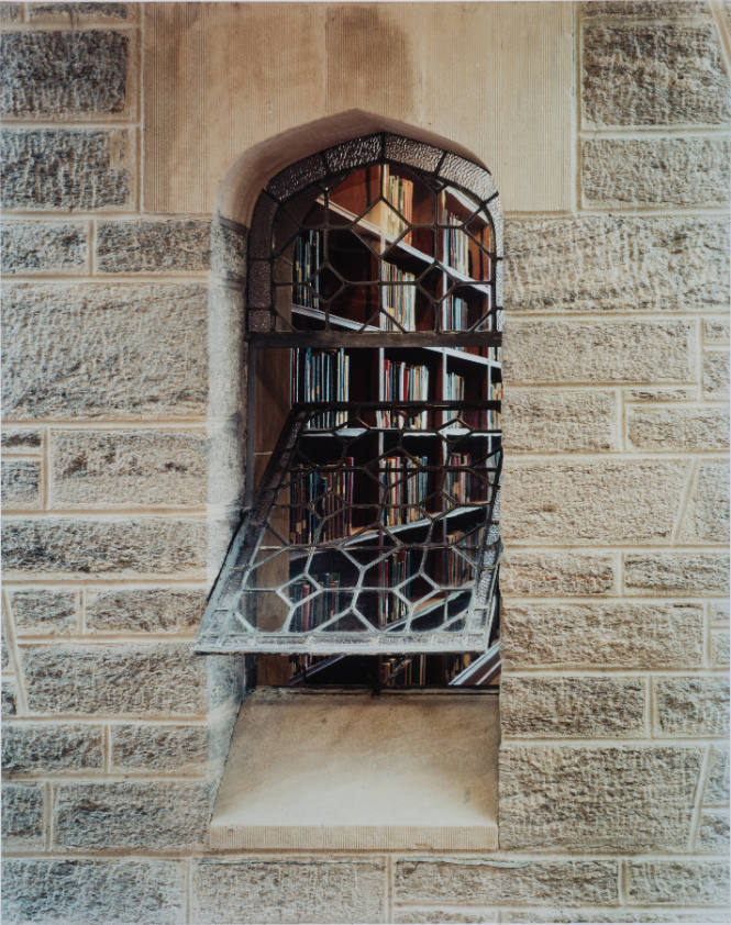Leaded Window in North Reading Room, Vassar Library, from Vassar College Report of Gifts 2007-08 (page 3)