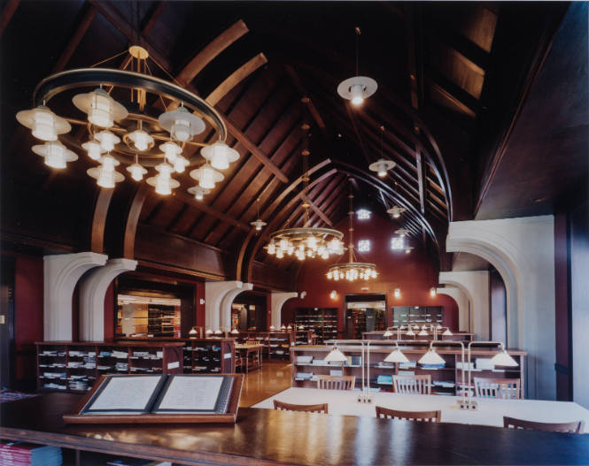 View of Alumni Hall, Vassar Library, from Vassar College Report of Gifts 2007-08 (page 8)