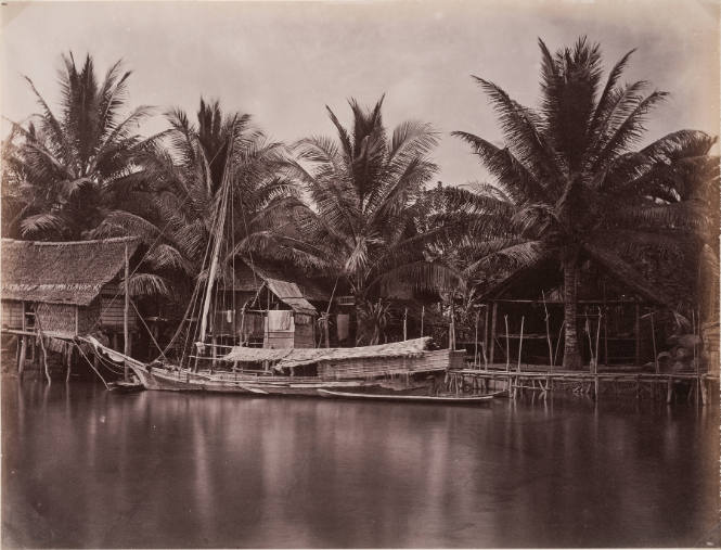 Java River Scene, Ceylon