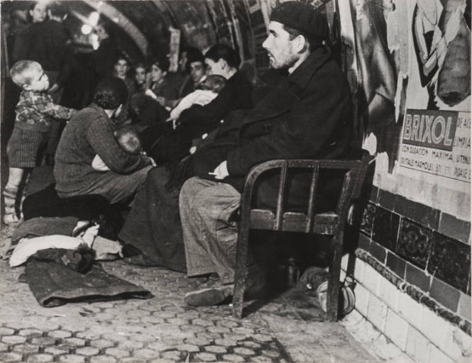 Subway Bomb Shelter, Madrid