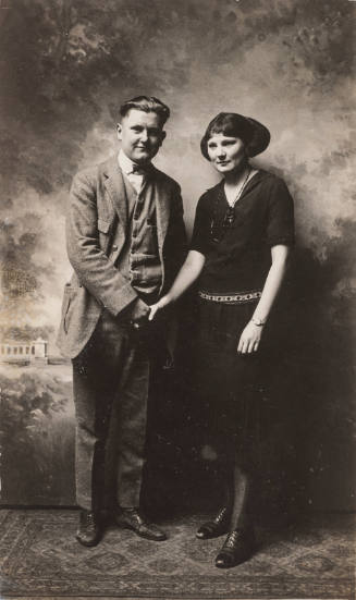 Standing Couple Holding Hands