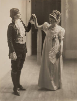 Mary Steichen as Beau Brummel at Vassar