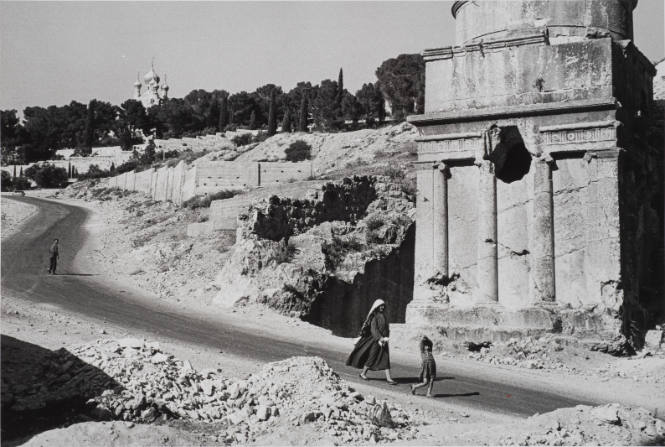 Notre Dame de France on ruins, Jerusalem, Israel