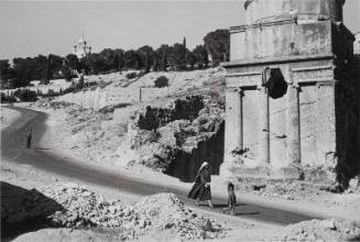Notre Dame de France on ruins, Jerusalem, Israel
