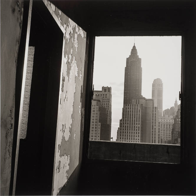 View South from 100 Gold Street, from "The Destruction of Lower Manhattan"