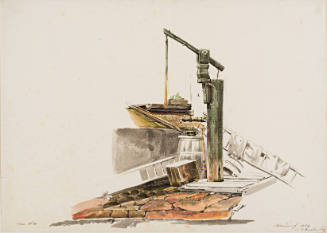 Old draw well in Hetzendorf, Vienna-Meidling