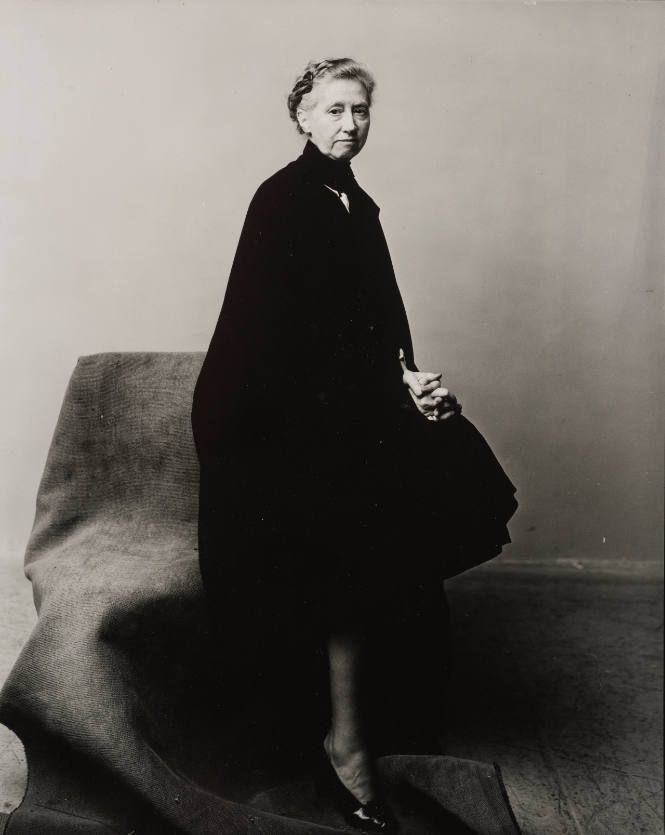 Portrait of poet Marianne Moore