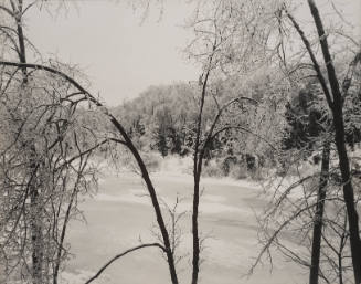 Umpawaug Landscape in Sleet Storm
