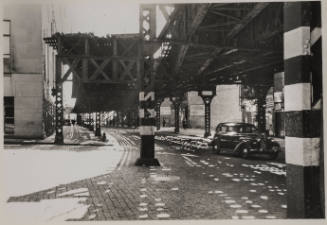 [One of Twelve views of the demolition of the Sixth Avenue El]