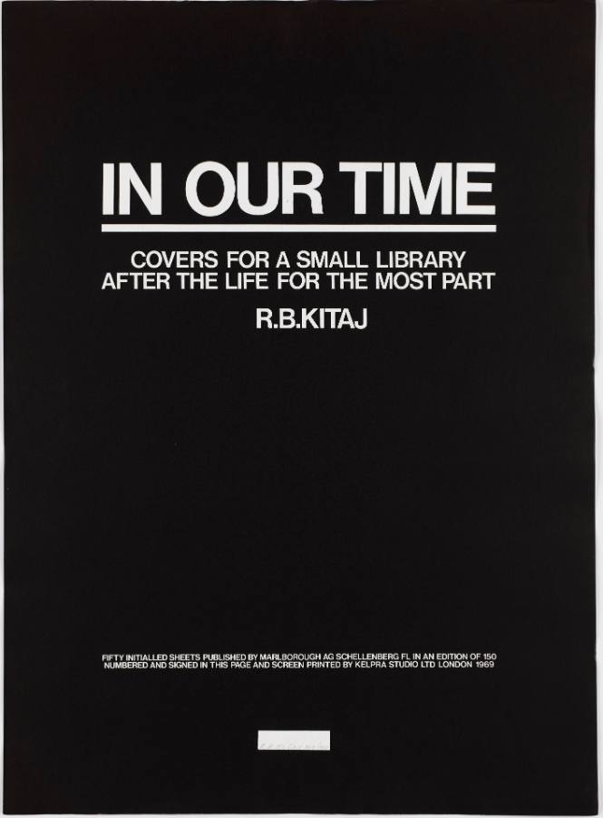 In Our Time: Covers for a Small Library after the Life for the Most Part: Cover