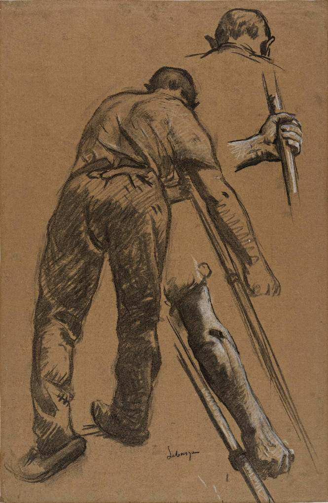 Studies of a Man Threshing