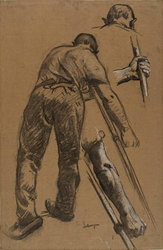 Studies of a Man Threshing