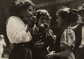 Noon Hour in East Side Factory District, New York