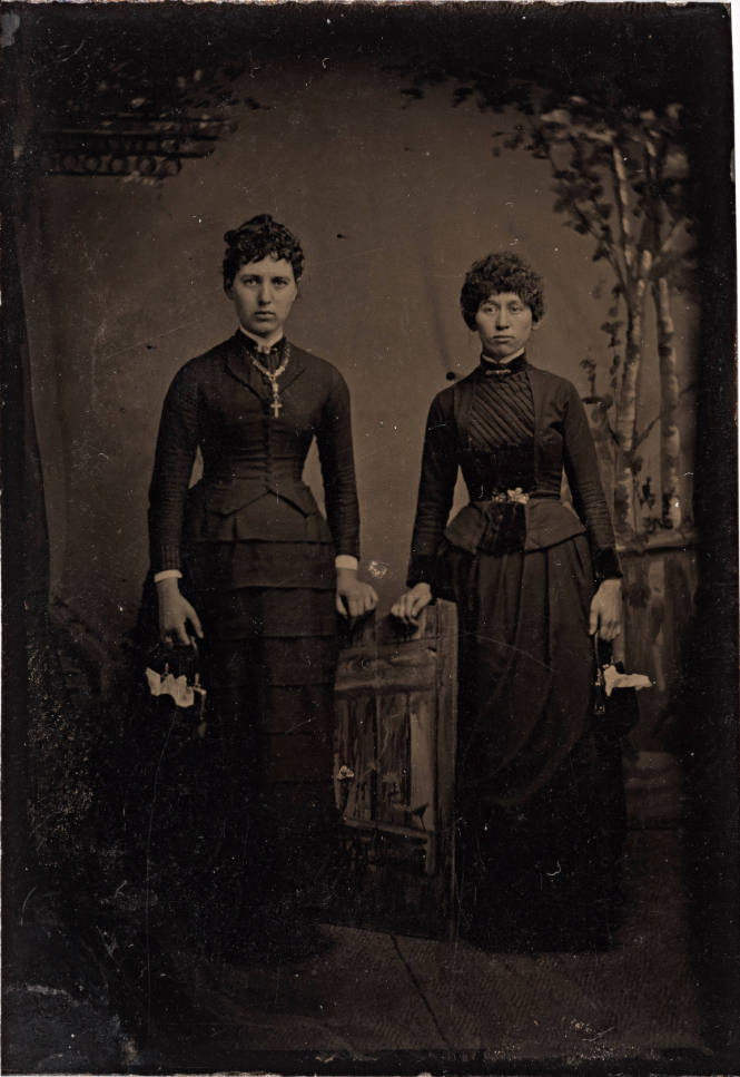 Two Mulatto Sisters (full-length portrait)