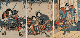 Mashiba Hisayoshi, Miaso Gozen, Buchi Gujiro, and Buchi Mitsuhide