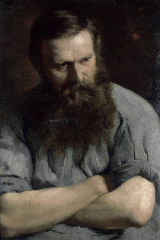 Half-length Portrait of a Bearded Man with Arms Folded
