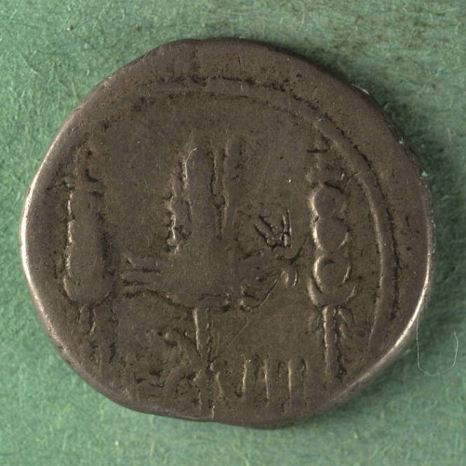 denarius, Triumviral