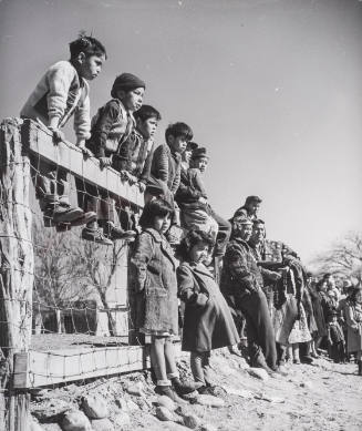 Santa Fe Essay: Children watched Indians dance at San Ildefonso