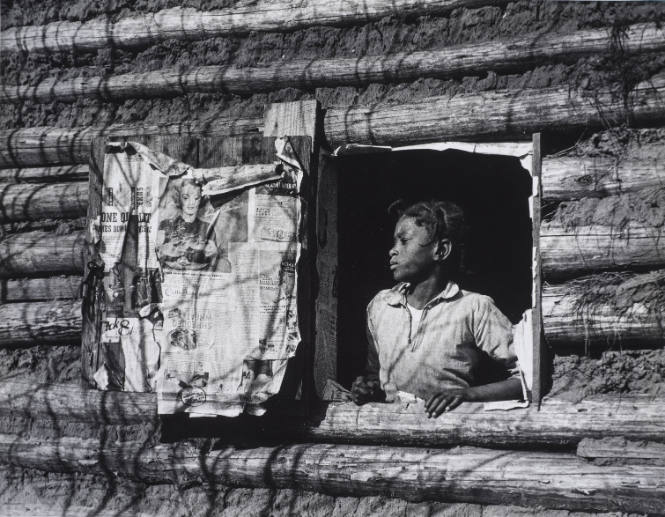 Girl at Gee's Bend, Alabama [Artelia Bendolph]